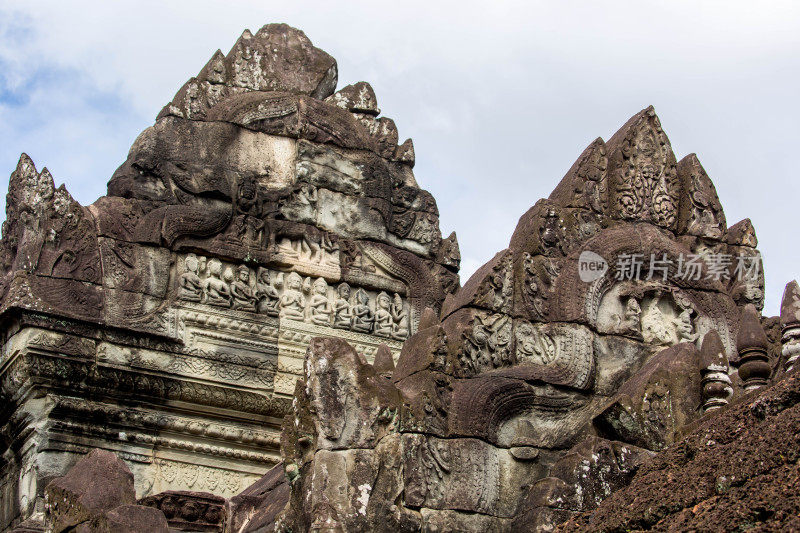 柬埔寨:Banteay Samré吴哥建筑群中的寺庙